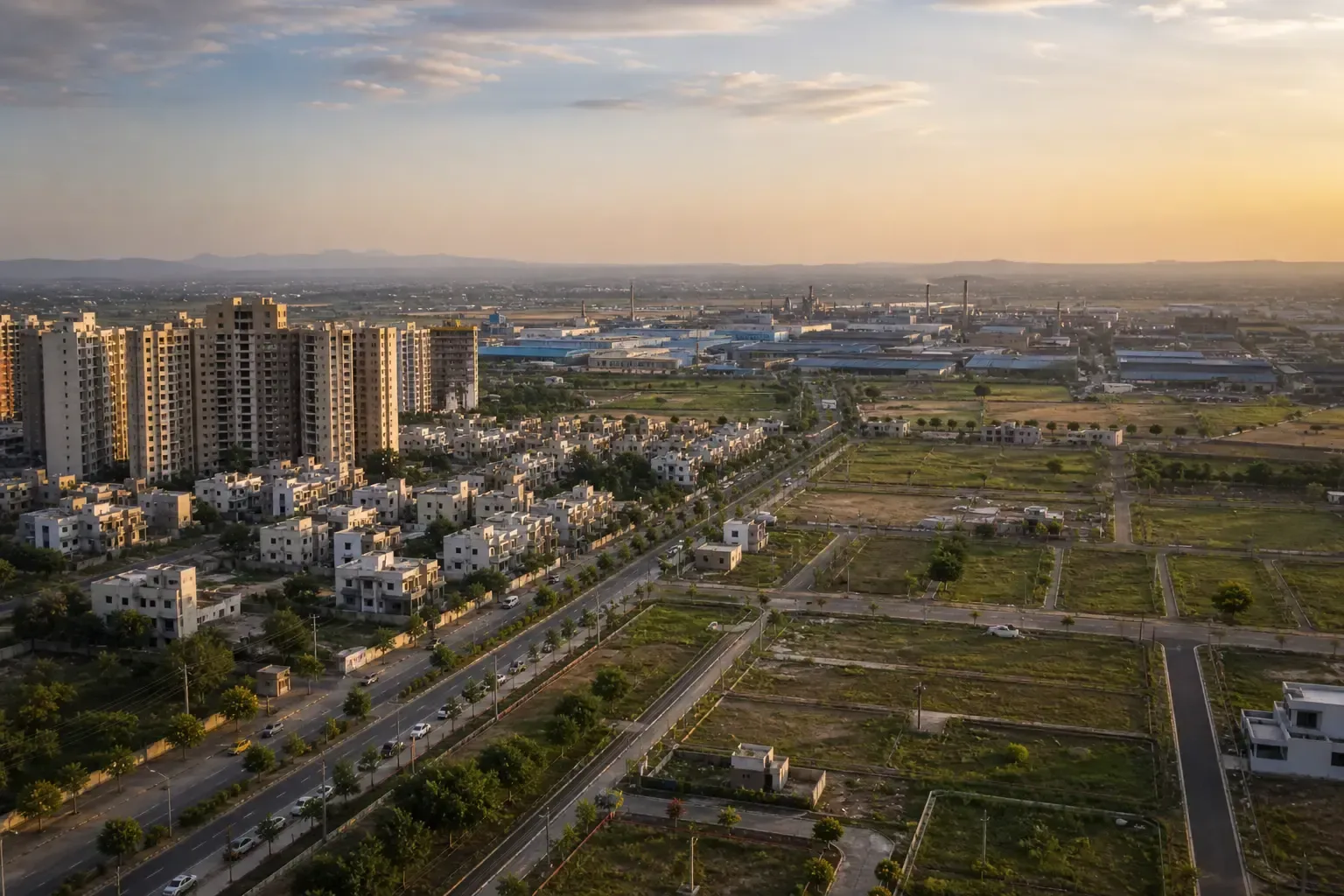 Illustration: Best Areas to Buy Property in Bhiwadi: An Honest Locality Comparison