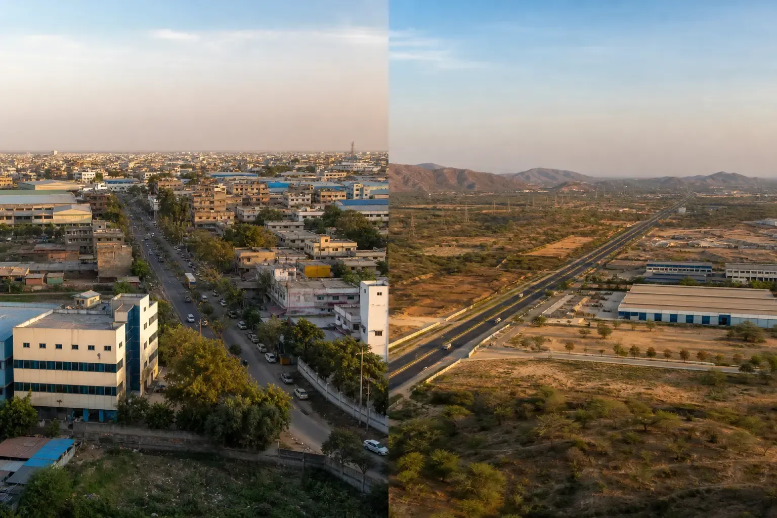 Illustration: Bhiwadi vs Neemrana: Residential and Industrial Property Comparison