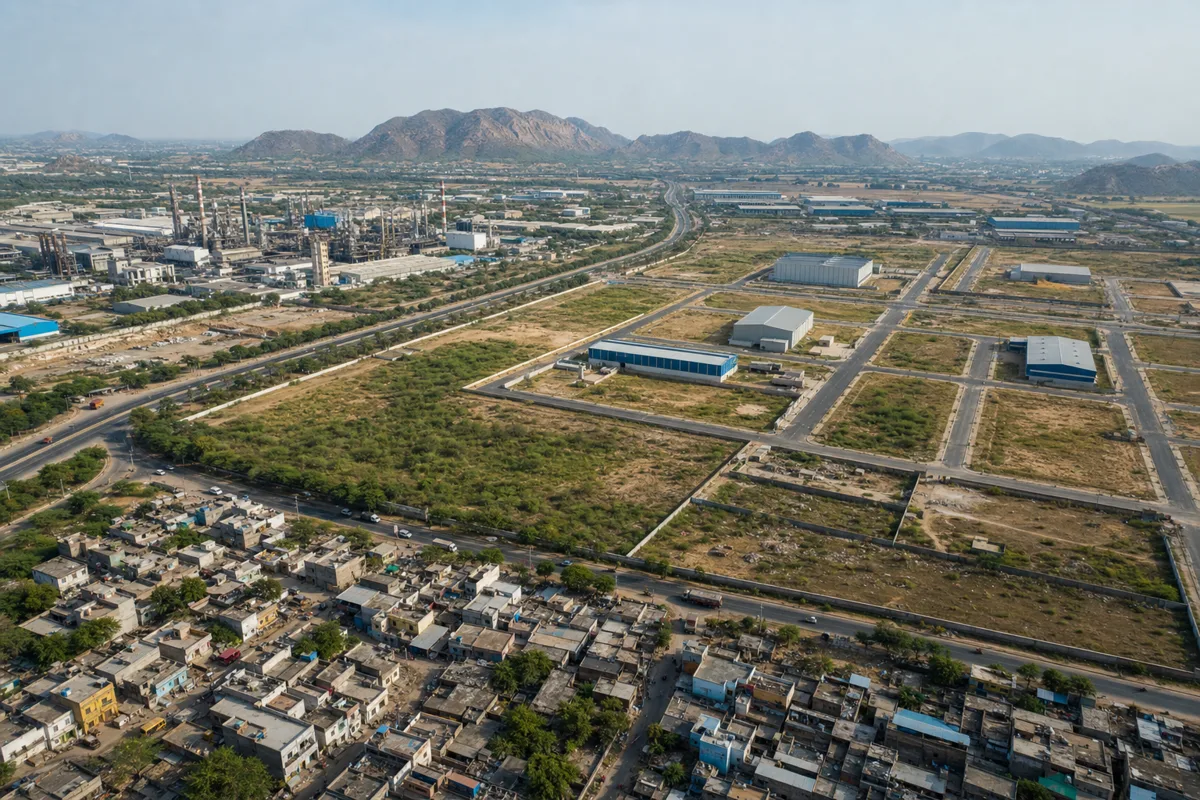 The distinct industrial settings of Chopanki, Khushkhera and Tapukara around Bhiwadi