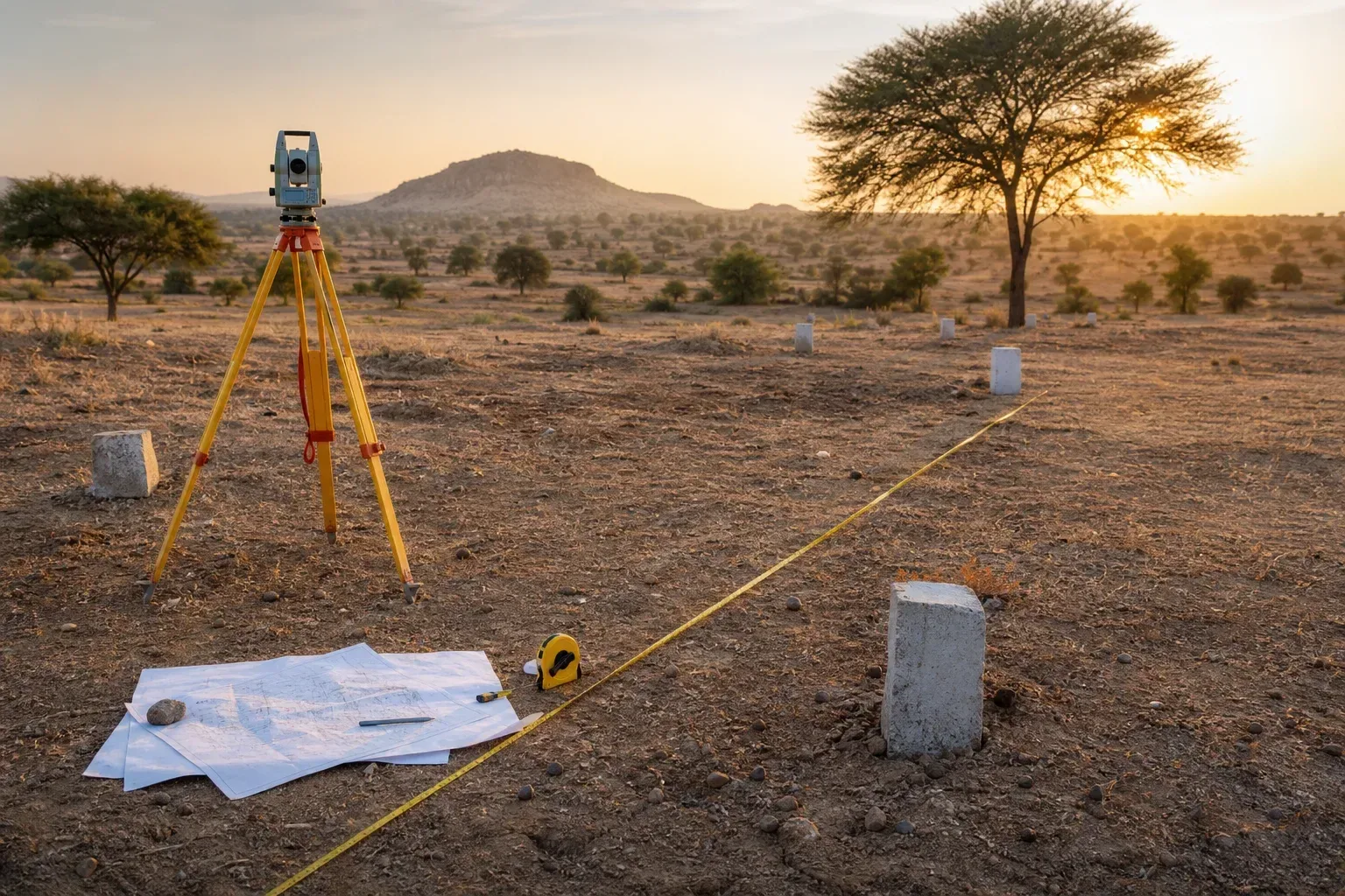 Illustration: Land Measurement Units in Rajasthan: Gaj, Sq Metre, Acre and Bigha