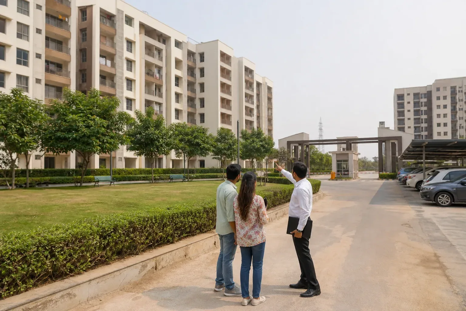 Illustration: What to Check in a Housing Society Before Booking a Flat in Bhiwadi