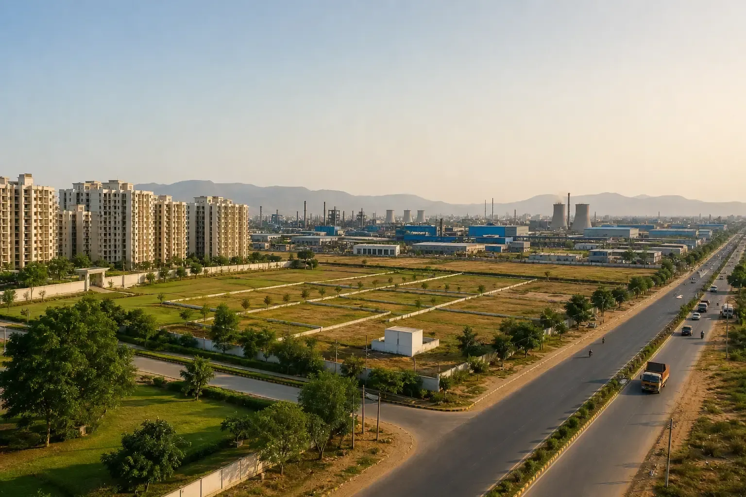 Illustration: Why Invest in Bhiwadi? Prices, Growth Drivers & Honest Answers