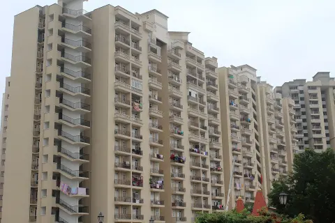 Essentia tower exterior, Bhiwadi