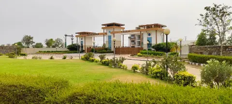 Entry gate of Lifestyle City township, Tapukara–Tijara belt