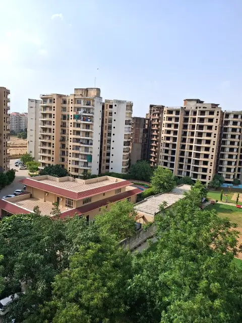 MVL Coral apartment towers on Alwar Bypass Road, Bhiwadi